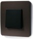 Рамка Schneider Electric Unica Studio Color Шоколад / Антрацит 1 пост NU280217
