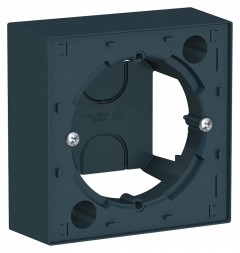 Коробка для наружного монтажа Schneider Electric Atlasdesign Изумруд ATN000800