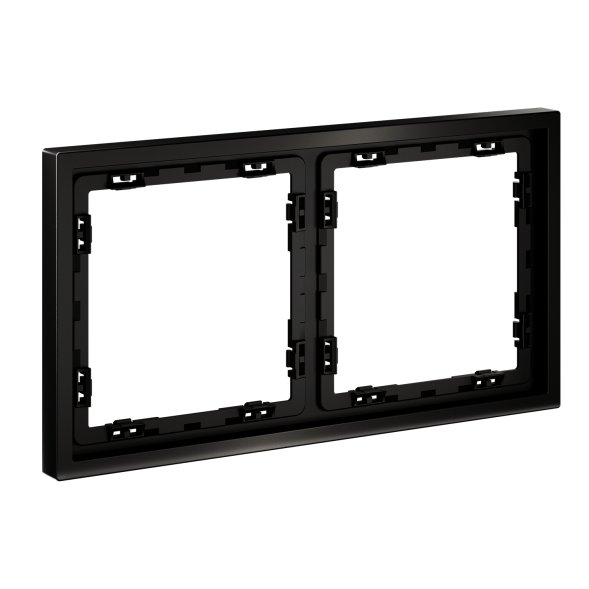 Рамка металлическая на 2 поста, S70 Metal (антрацит)