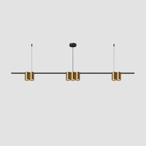 Подвесной светильник ORBIT DK4063-BK+SG