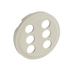 Лицевая панель Legrand Celiane слоновая кость двойной аудио/видео розетки 2xRCA 066279