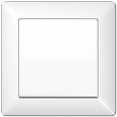 Клавиша Jung AS 500 белыйдля выключателя с рамкой AS590WW