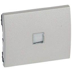 Лицевая панель Legrand Galea Life перламутр для выключателя с подсветкой пиктограммы 771511