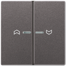 Клавиша Jung LS серия антрацит для выключателя AL2995KO5PAN