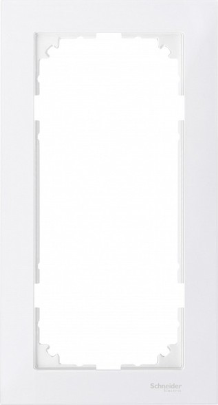 Рамка Merten M-Pure Полярный белый 2 поста MTN4025-3619