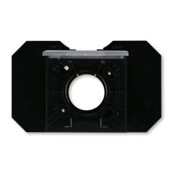 Розетка ABB Levit сталь / дымчатый чёрный для централизованных систем пылеудаления 2CHH506717C4069 5530H-C67107 69