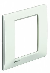 Рамка Bticino LivingLight Квадрат Белый 3+3 модуля LNA4826BI