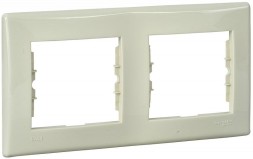 Рамка Schneider Electric Sedna бежевый 2 поста SDN5810347