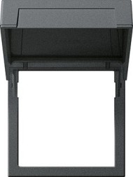 Монтажные рамки Gira E22 Сталь с крышкой 265820