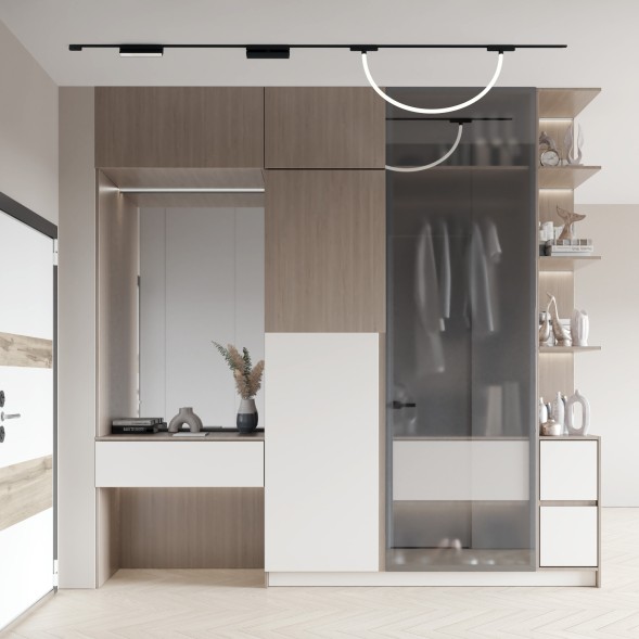 Трековый светильник AIR RAY DK5357-BK