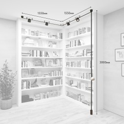 Комплект ременной трековой системы Belty DK55SET15-01-DG