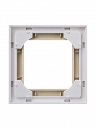 Рамка ABB Levit Слоновая кость / Белый 1 пост 2CHH015010A6017 3901H-A05010 17W