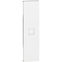 Накладка для управления элемента Bticino Living Now белая person. 1 модуль. KW01X