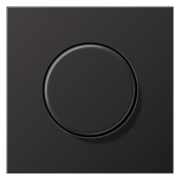 Накладка на роторные механизмы. металл. Aluminium dark Jung LS серия AL1940D