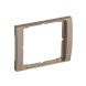 Лицевая панель Legrand Galea Life титан для адаптера 50х50 771499