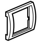 Лицевая панель Legrand Galea Life титан для адаптера 50х50 771499