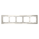 Рамка стеклянная VOLTUM S70 на 5 постов, (кашемир, стекло)