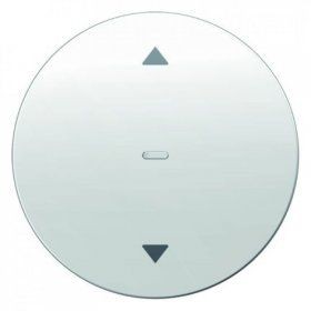 Жалюзийная кнопка Berker R.1 полярная белизна с блеском 85241139