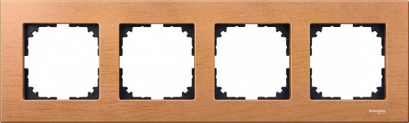 Рамка Merten M-Elegance Бук 4 поста MTN4054-3470