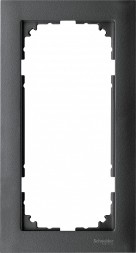 Рамка Merten M-Pure Антрацит 2 поста MTN4025-3614