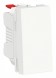 Выключатель Schneider Electric Unica Modular Белый 1-клавишный, кнопочный, сх. 1 10 A, 1 модуль NU310618