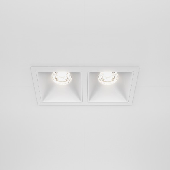 Встраиваемый светильник Technical DL043-02-10W4K-D-SQ-W