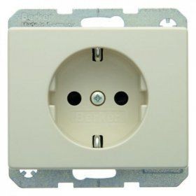 Штепсельная розетка Berker Arsys белый с блеском SCHUKO 41350002