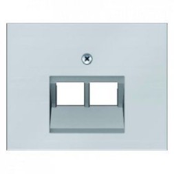 Центральная панель Berker R.1 Berker K.5 нержавеющая сталь для UAE/E-DAT Design/Telekom розетка ISDN 14097004