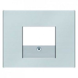 Центральная панель Berker R.1 Berker K.5 нержавеющая сталь для розетки TAE 10357004