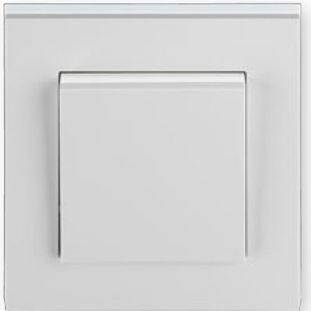 Рамка ABB Levit Серый / Белый 1 пост 2CHH015010A6016 3901H-A05010 16W
