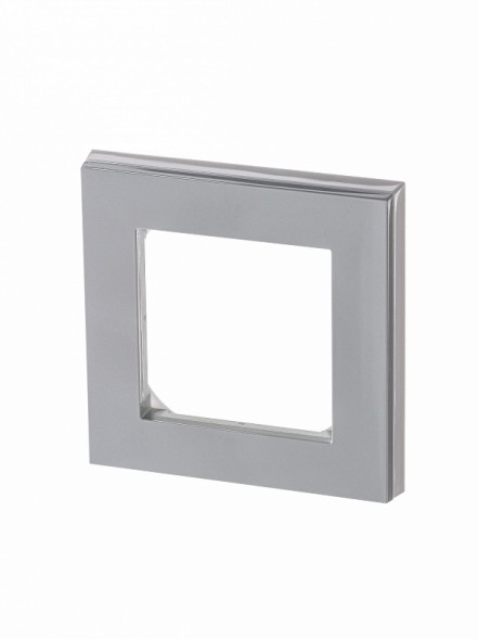 Рамка ABB Levit Серый / Белый 1 пост 2CHH015010A6016 3901H-A05010 16W