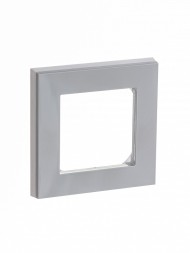 Рамка ABB Levit Серый / Белый 1 пост 2CHH015010A6016 3901H-A05010 16W