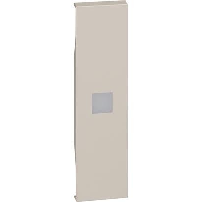 Накладка для управления элемента Bticino Living Now бежевая person. 1 модуль. KM01X