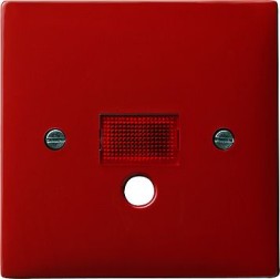 Накладка Gira S-color Красный для шнурового выключателя 063843