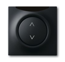 ИК-приёмник ABB impuls чёрный бархат с маркировкой для 6953 U 6411 U 6411 U/S 6550 U-10x 6402 U 2CKA006020A1402 6066-775-101-500