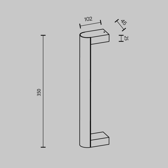 Настенный светильник (бра) Maytoni MOD288WL-L5CH3K