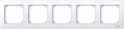 Рамка Merten M-Plan Активный белый 5 постов MTN515525