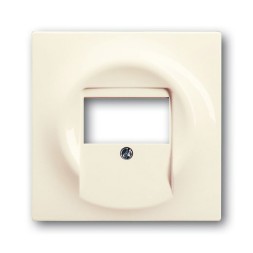 Плата центральная (накладка) ABB Impuls слоновая кость для механизмов UAE/TAE для 0247 и 0248 2CKA001753A0055 1766-72