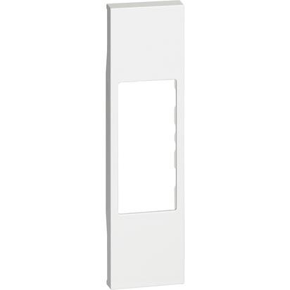 Накладка RJ11/45 Bticino Living Now белая lamp.-Hcine 1 модуль KW07