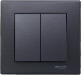 Рамка Schneider Electric Sedna Графит 1 пост SDN5810170