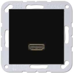 Плата Jung SL серия черный гнезда HDMI MAA1112SW