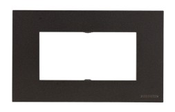 Рамка ABB Zenit Антрацит итальянского стандарта 4 модуля 2CLA247400N1801 N2474 AN