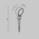 Ландшафтный светильник Outdoor O495FL-L10B3K