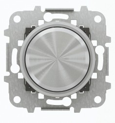 Механизм электронного поворотного светорегулятора ABB Skymoon для LED 2-100 Вт кольцо Хром 2CLA866020A1401 8660.2 CR