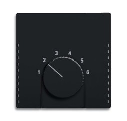 Плата центральная (накладка) ABB Future антрацит для механизма терморегулятора (термостата) 1094 U 1097 U 2CKA001710A3629 1794-81