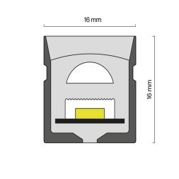 Гибкий неон Led Strip 432017