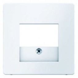 Центральная панель Berker R.1 Berker Q.1 полярная белизна для розетки TDO 6810336089