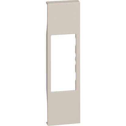 Накладка RJ11/45 Bticino Living Now бежевая lamp.-Hcine 1 модуль KM07