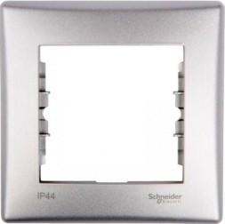 Рамка Schneider Electric Sedna Алюминий 1 пост SDN5810160