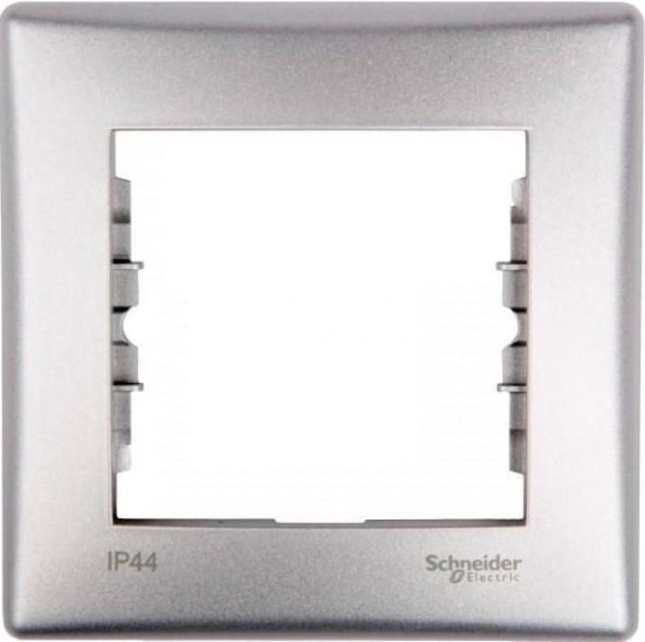 Рамка Schneider Electric Sedna Алюминий 1 пост SDN5810160
